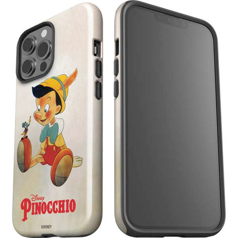 Disney Pinocchio Vintage Portrait iPhone 15 Pro Max Impact Case